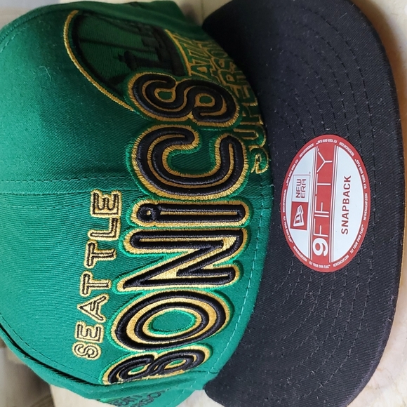 Seattle Sonics snapback 9Fifty hat - Picture 5 of 8